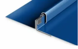 Snap-On Standing Seam Metal detail